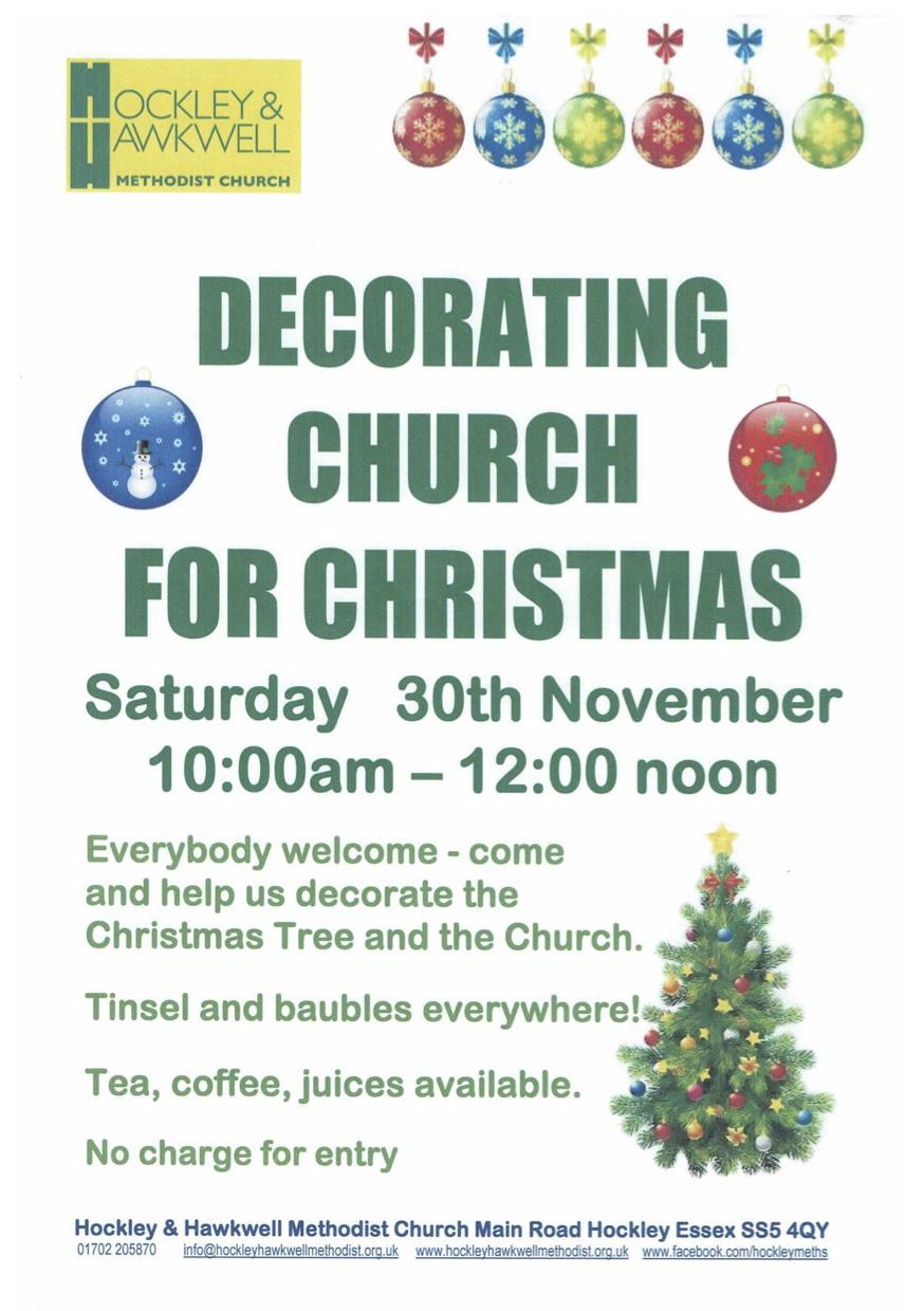 Decorating Church A5
