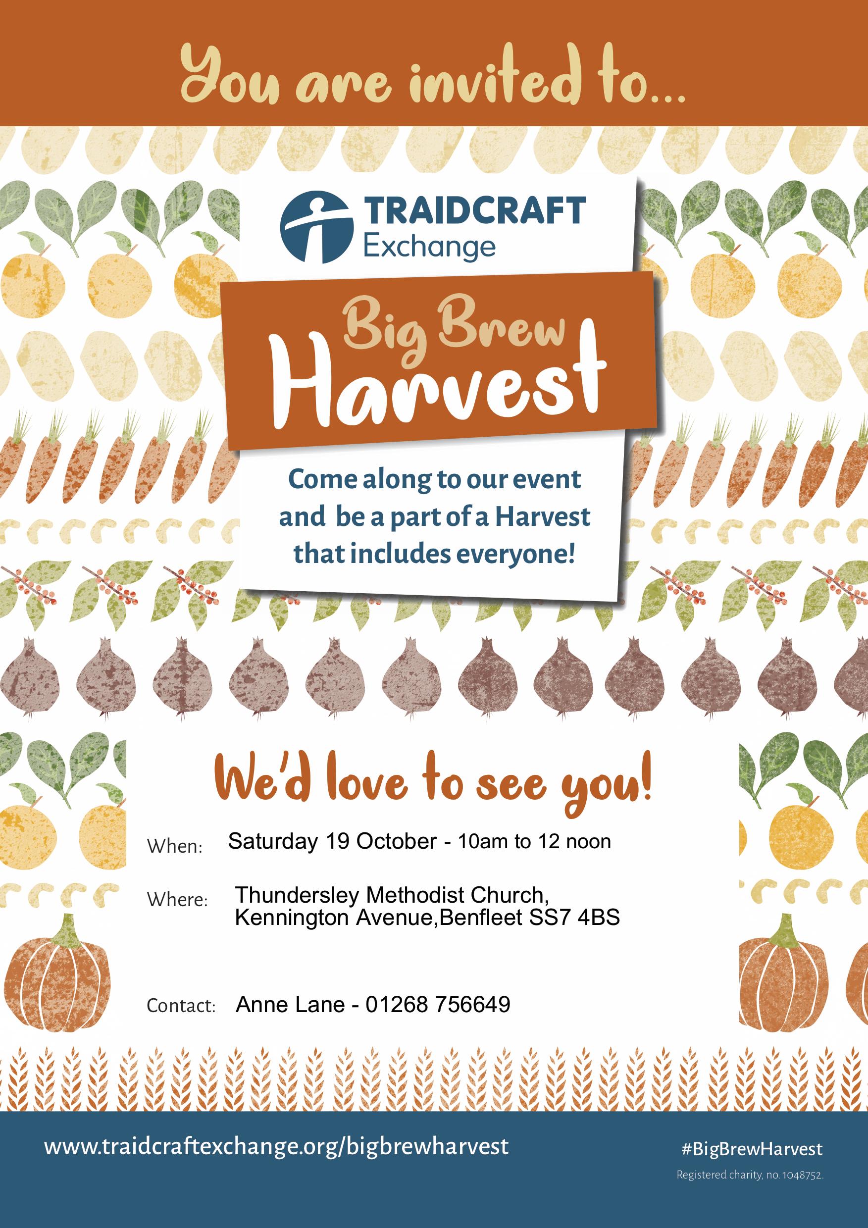 Harvest BB 19 Invite Poster