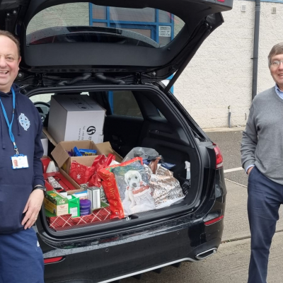 Highlands to SVP donation