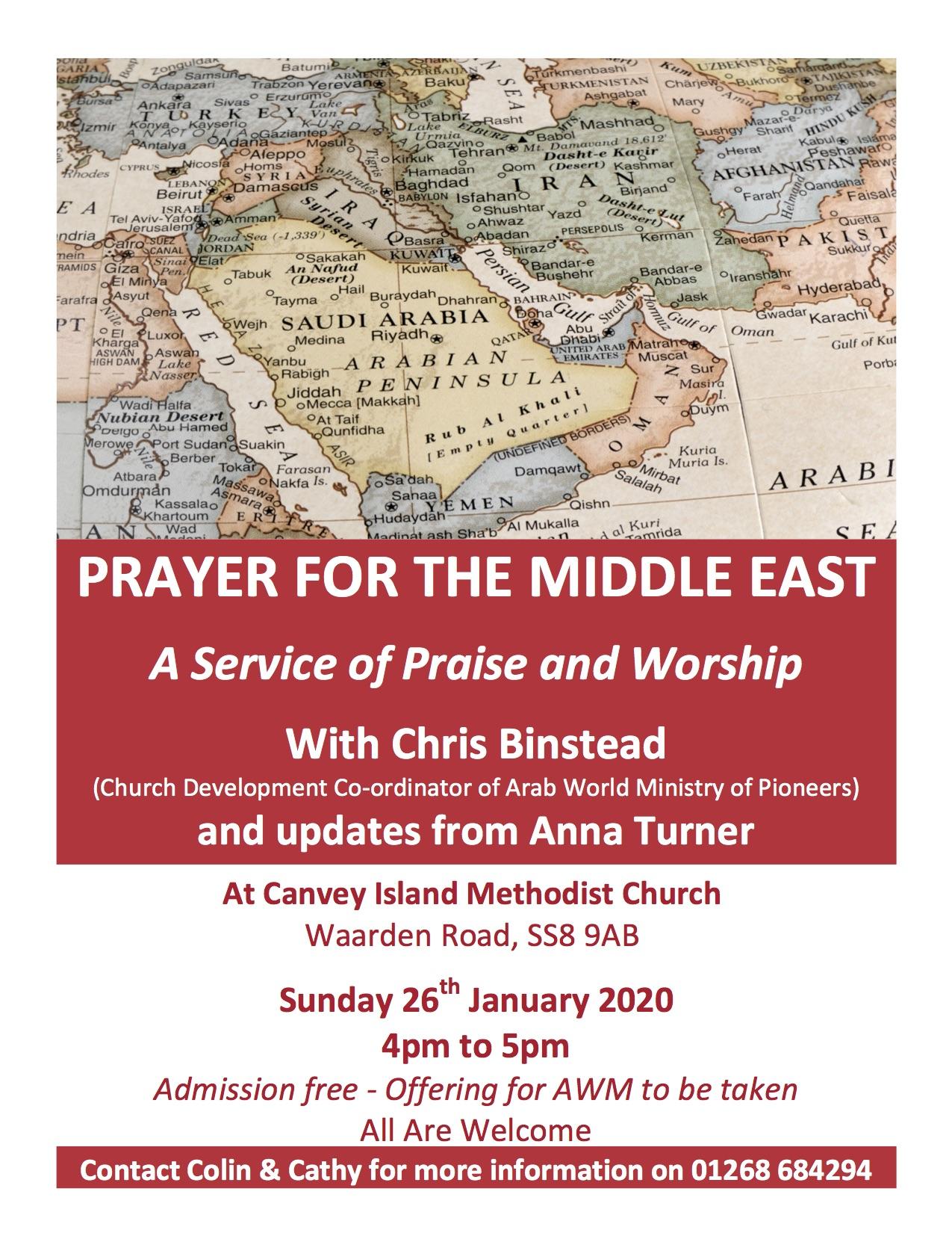 Prayer for the Middle East
